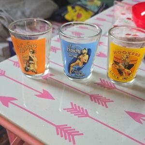 Set of Hookers Shot Glasses